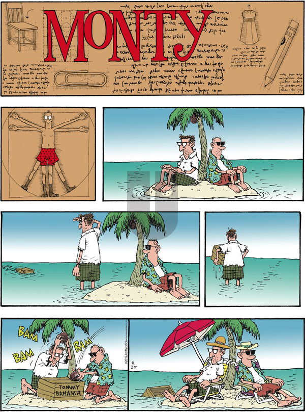 Monty on Sunday August 25, 2019 Comic Strip