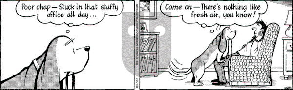 Fred Basset on Thursday June 22, 2006 Comic Strip