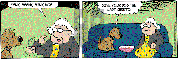 Lola on Tuesday March 1, 2016 Comic Strip