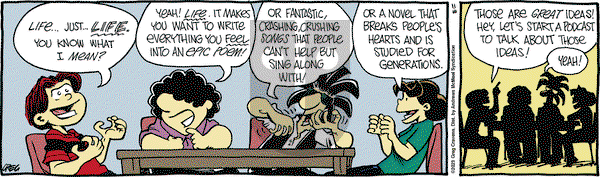 The Buckets - Saturday November 18, 2023 Comic Strip