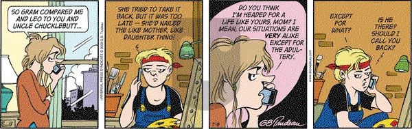 Doonesbury on Wednesday July 8, 2009 Comic Strip