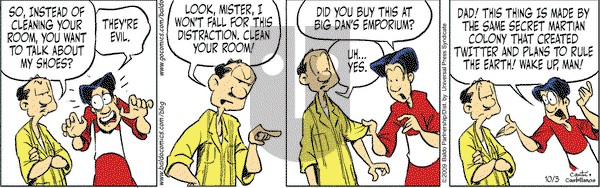 Baldo on Saturday October 3, 2009 Comic Strip