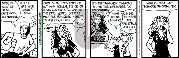 Clear Blue Water on Saturday December 2, 2006 Comic Strip