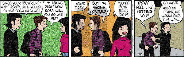 Luann on Thursday February 13, 2014 Comic Strip