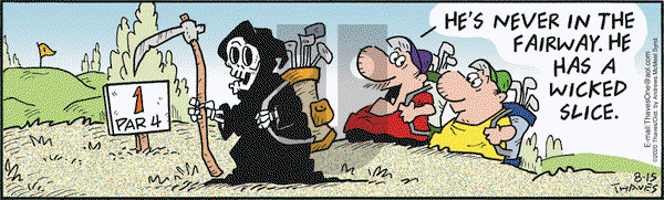 Frank and Ernest on Saturday August 15, 2020 Comic Strip