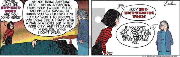 9 Chickweed Lane on Thursday April 7, 2016 Comic Strip