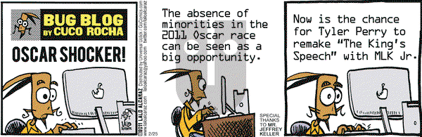 La Cucaracha on Friday February 25, 2011 Comic Strip