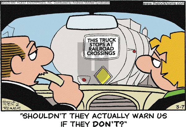 The Lockhorns - Friday March 7, 2025 Comic Strip