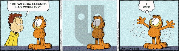 Garfield on Monday March 30, 2015 Comic Strip