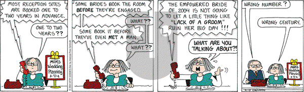 Cathy Classics on Wednesday September 15, 2004 Comic Strip
