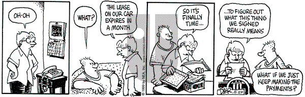 Betty on Monday May 24, 1999 Comic Strip