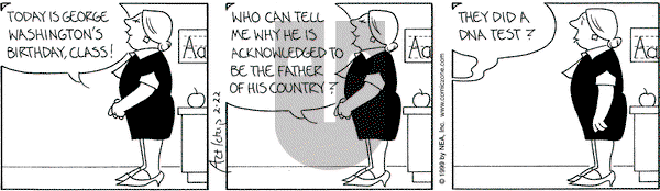The Born Loser on Monday February 22, 1999 Comic Strip