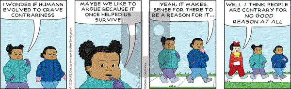 Nancy on Monday December 21, 2020 Comic Strip