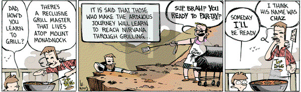 Wallace the Brave on Monday July 10, 2017 Comic Strip