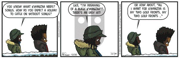 The Boondocks on Thursday December 30, 2004 Comic Strip