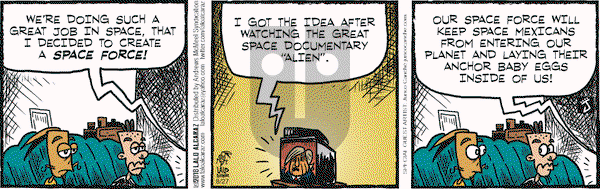 La Cucaracha on Monday August 27, 2018 Comic Strip