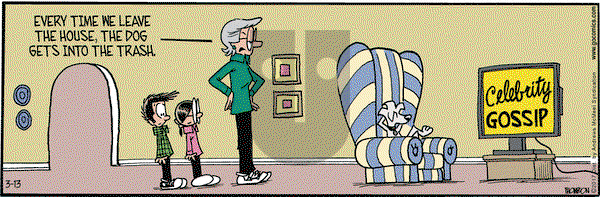 Grand Avenue on Monday March 13, 2017 Comic Strip