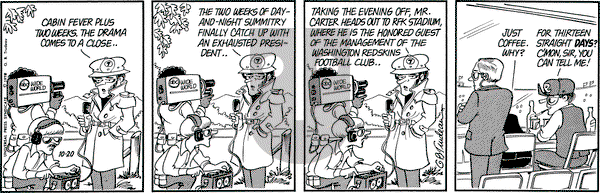 Doonesbury - Friday October 20, 1978 Comic Strip