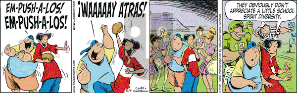 Baldo on Thursday October 4, 2001 Comic Strip