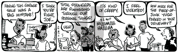 JumpStart on Monday July 28, 1997 Comic Strip