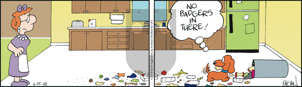 Drabble on Monday June 25, 2018 Comic Strip
