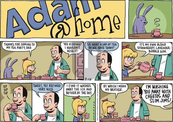 Adam@Home on Sunday March 12, 2017 Comic Strip