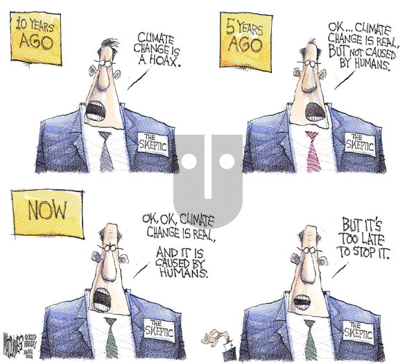 Matt Davies on Monday March 18, 2019 Comic Strip