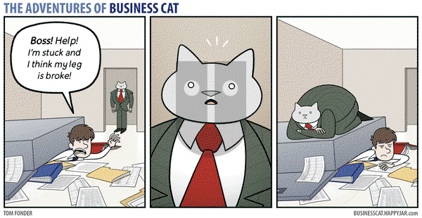 The Adventures of Business Cat on Thursday December 17, 2020 Comic Strip