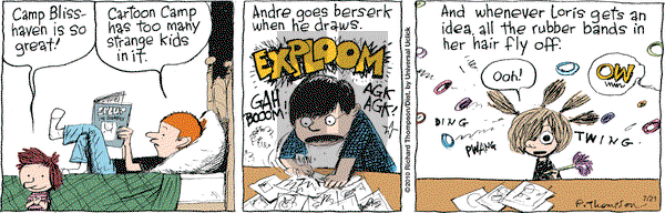 Cul de Sac on Tuesday July 21, 2015 Comic Strip