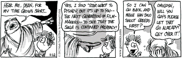 Heart of the City on Thursday November 22, 2012 Comic Strip