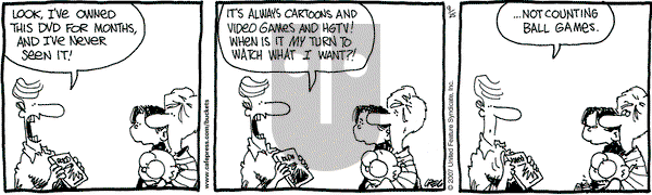 The Buckets on Tuesday September 25, 2007 Comic Strip