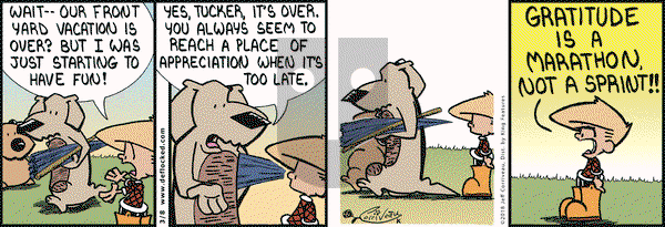 DeFlocked on Thursday March 8, 2018 Comic Strip