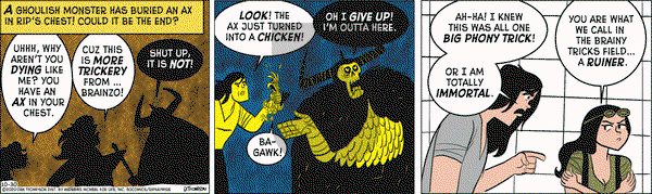 Rip Haywire on Friday October 30, 2020 Comic Strip