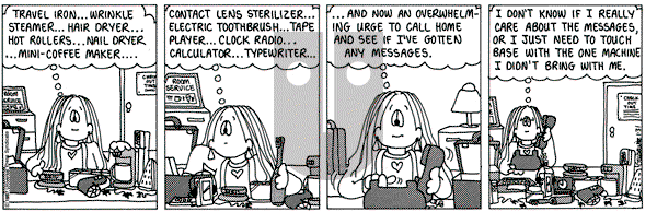 Cathy Classics on Saturday January 31, 1987 Comic Strip