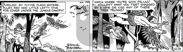 Alley Oop on Thursday December 19, 1996 Comic Strip