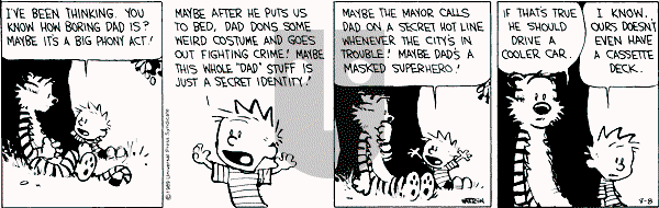 Calvin and Hobbes - Tuesday August 8, 1989 Comic Strip