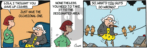 Lola on Thursday November 26, 2009 Comic Strip