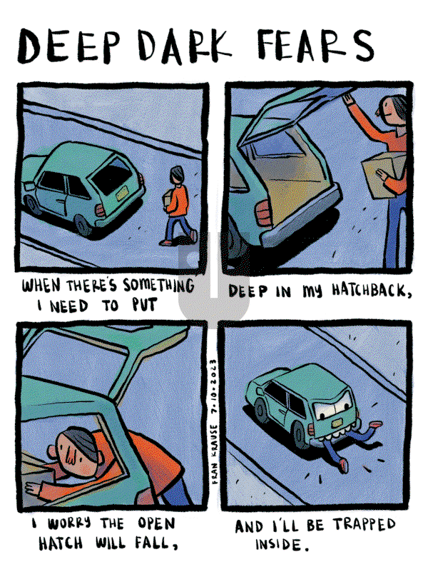 Deep Dark Fears - Thursday November 9, 2023 Comic Strip