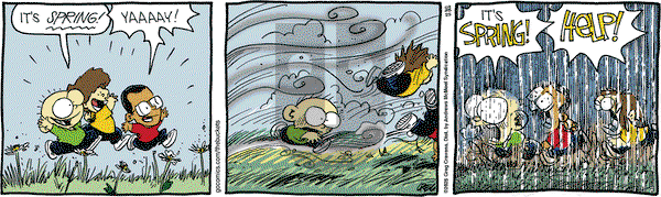 The Buckets on Thursday March 20, 2025 Comic Strip