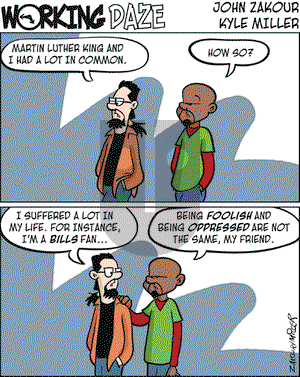 Working Daze - Monday January 15, 2007 Comic Strip
