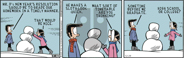 Grand Avenue on Monday December 29, 2025 Comic Strip