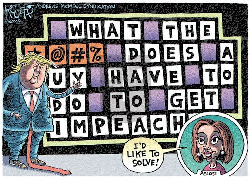 Rob Rogers on Thursday September 26, 2019 Comic Strip