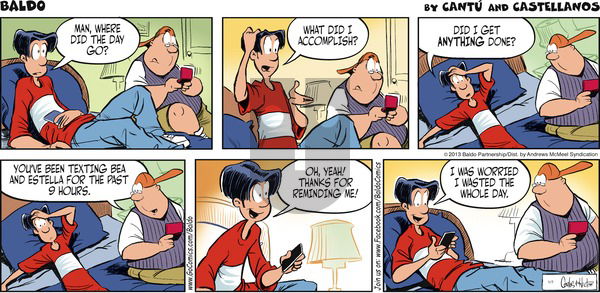 Baldo on Sunday January 7, 2018 Comic Strip