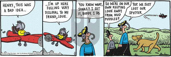 Overboard on Saturday April 17, 2021 Comic Strip
