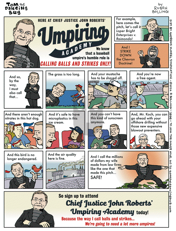 Tom the Dancing Bug - Friday July 26, 2024 Comic Strip