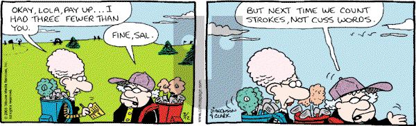 Lola on Wednesday March 12, 2003 Comic Strip