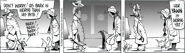 Rose is Rose on Thursday February 5, 2004 Comic Strip