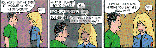 Luann on Saturday July 2, 2011 Comic Strip