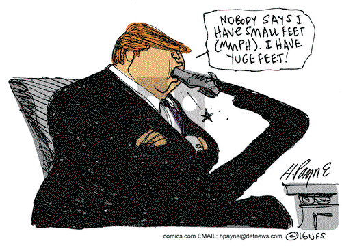 Henry Payne on Saturday August 13, 2016 Comic Strip