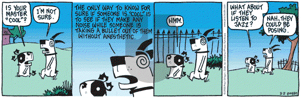 Pooch Cafe on Thursday March 2, 2006 Comic Strip